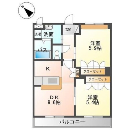 久松プレイスの物件間取画像